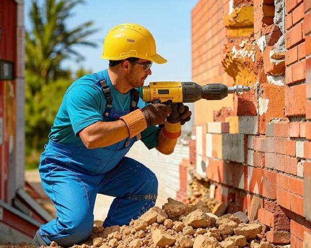 10 перфораторов с патроном SDS