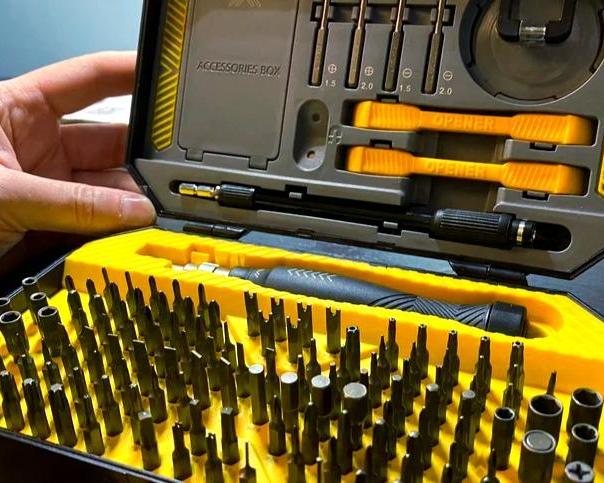 10 наборов отвёрток для мелких прецизионных работ с различной электроникой и не только